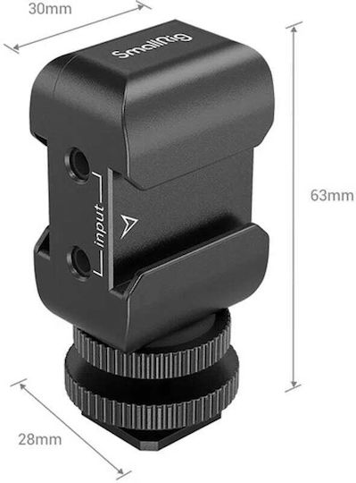 2 în 1 SmallRig 2996 Suport Bracket Rode Wireless Go Saramonic Blink 500 Microfon