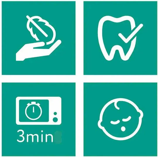 Philips Ultra Start Orthodontic Pacifiers Silicone Night with Case for 0-2 months 2pcs