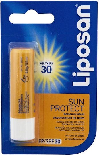 Labello Слънцезащитен 24ч Балсам За Устни Слепващ SPF30 4.8гр