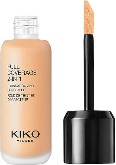 Kiko Milano Fond De Ten 2 În 1 Cu Acoperire Completă 25ml
