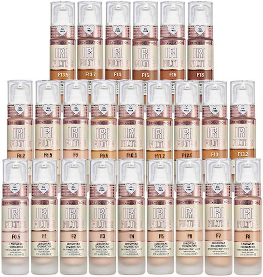 Revolution Beauty IRL Filter Longwear Foundation F14