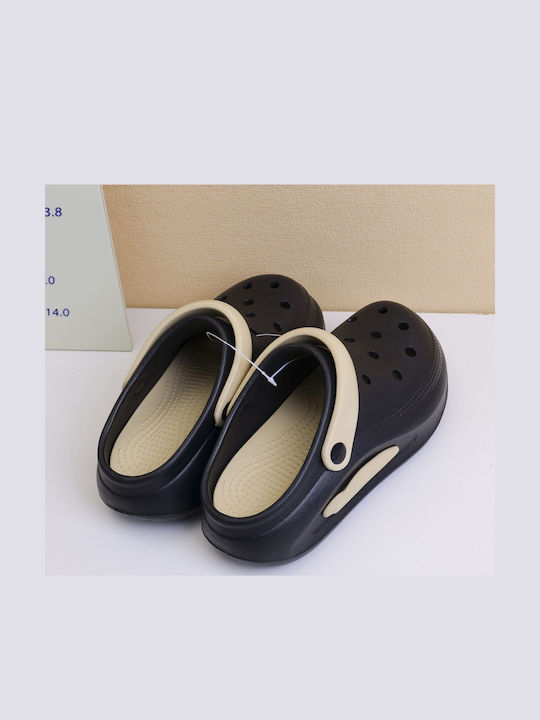Damentag Holzschuhe in Schwarz