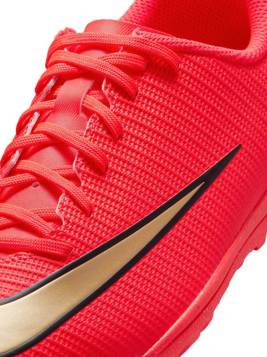 Mercurial TF Kids Soccer Cleats & Shoes with Turf Red