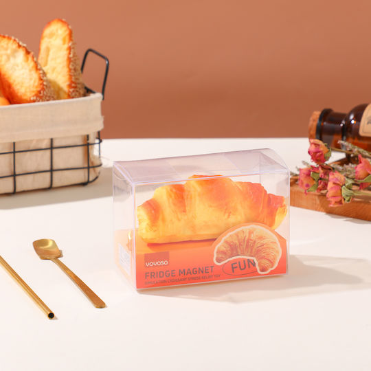 Jucărie Antistres Croissant Magnet De Frigider