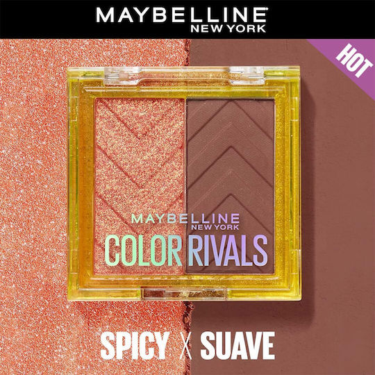 Maybelline Color Διπλή Σκιά Ματιών σε Στερεή Μορφή με Μπεζ Χρώμα 2.3gr