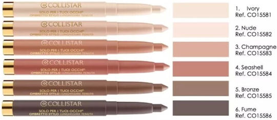 Collistar For Your Eyes Only Lidschatten Stick Mit Nude Farbe 1.4gr