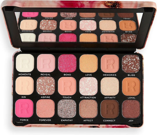 Revolution Beauty Forever Flawless Paletă cu Farduri de Pleoape în Formă Pudră Presată Affinity 19.8gr