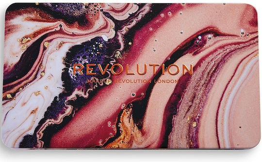 Revolution Beauty Paletă Cu Fard De Pleoape Matifiant În Formă Pudră Presată #allure 19.8gr