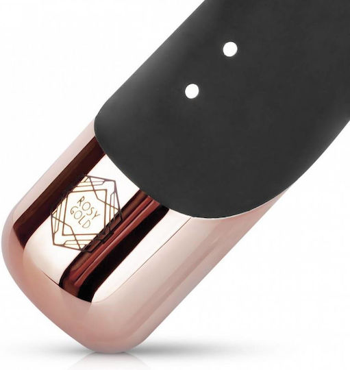 Rosy Gold Vibrator Rabbit Black