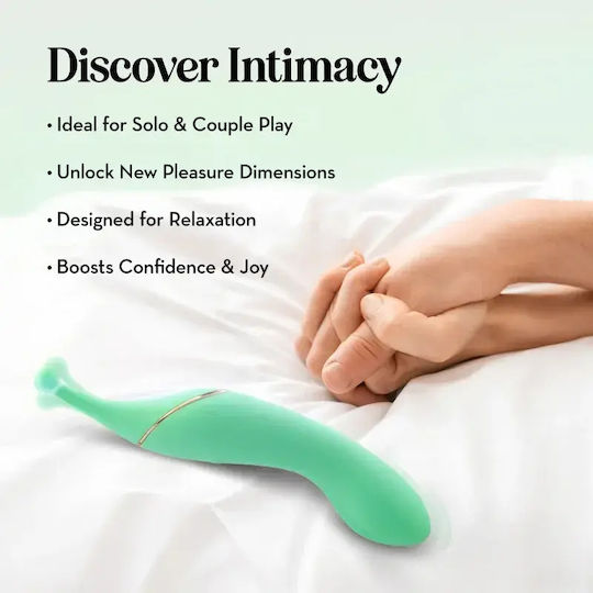 Blush Vibrator Massage with Remote Control Green