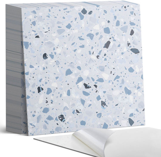 Set Of Vinyl Floor Tiles Stone Fragment Pattern 20x20x20 Cm