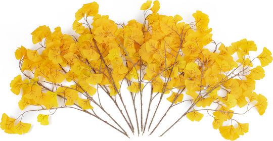 Artificial Garden Decorative Branch Monstera Yellow 65cm GloboStar