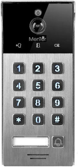 Ai Smart Wi-Fi Video Interfon 1 Familie Mentor Svk274w 2 Fire 7 Inch Ips 2mp Fhd Pin Card Tuya Ip65 Alb