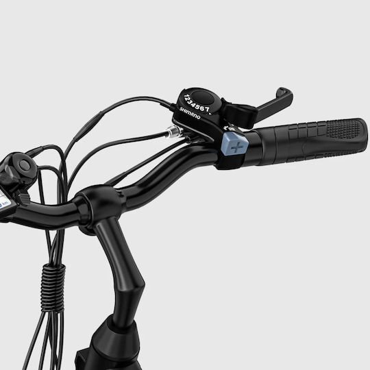 Evercross EK28M 28" Negru Bicicletă Electrică de Oraș