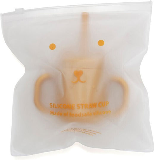 Petit Monkey Kleinkinderbecher aus Silikon Braun 175ml