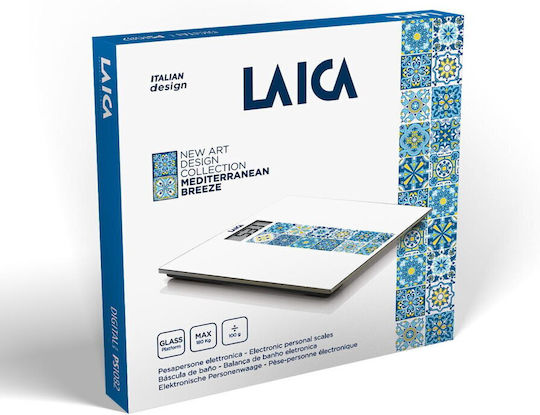 Laica Digital Badezimmerwaage in Blau Farbe PS1082B