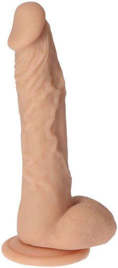 Boss Of Toys Glass Dildo with Balls and Suction Cup Fuchsia
