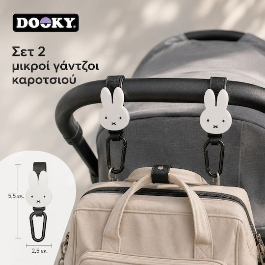 Dooky Γάντζος Καροτσιού Μαύρος