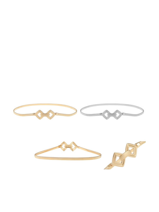 Elastische Damen Gürtel Kette Gold