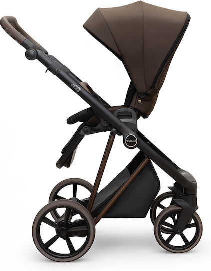 Dovadi Atta Plus Reversible 2 in 1 Baby Stroller Suitable for Newborn Greek Coffee