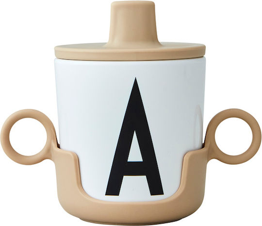 Design Letters Λαβές για Ποτηράκια Μπεζ από Πλαστικό