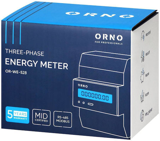 Contor Trifazat de Energie Electrică 100 A Mid We-528