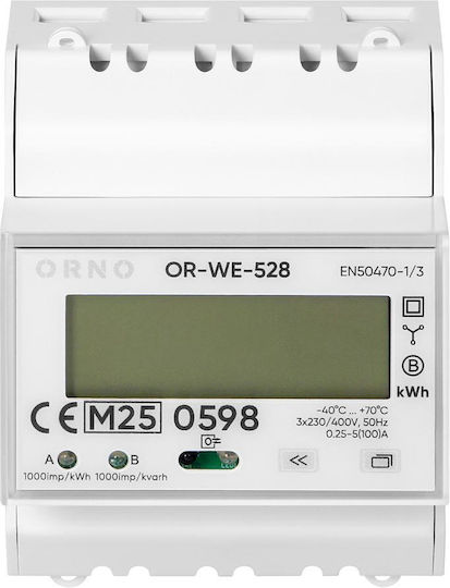 Contor Trifazat de Energie Electrică 100 A Mid We-528