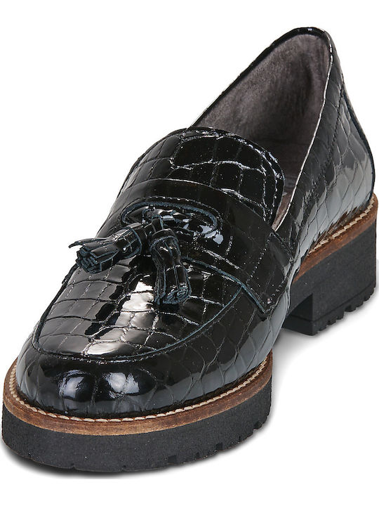 Damen Mokassins in Schwarz Farbe
