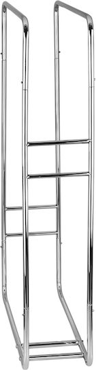 AWD Interior Двойна Стенна Rail За Банята С Винтове 48.5x15.5см Inox Сребрист