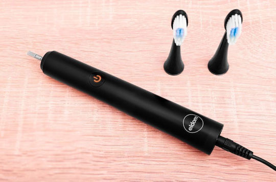 Eldom SD100C Sonic Touthbrush Ηλεκτρική Οδοντόβουρτσα με Χρονομετρητή Μαύρη
