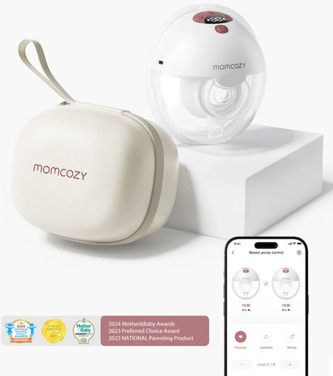 Momcozy M5 Smart Electric Double Breast Pump BPA Free Red