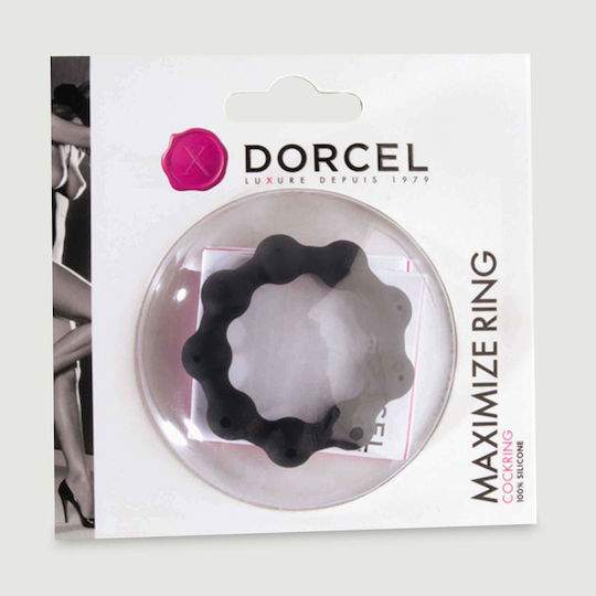 Dorcel Maximize Пръстен За Ерекция Петел Силикон Черен 7010029