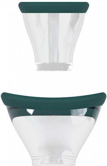 Exquisite Rechargeable Vulva Breast Pump Forest Green