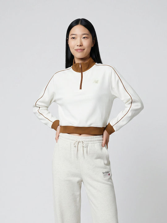Damen Sweatshirt mit Kapuze Beige