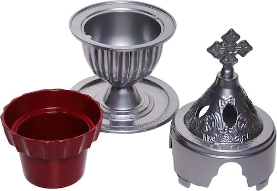 Metallisches Klassisches Vigilölampen Metallisches Glas 1 Stück Gold Antike