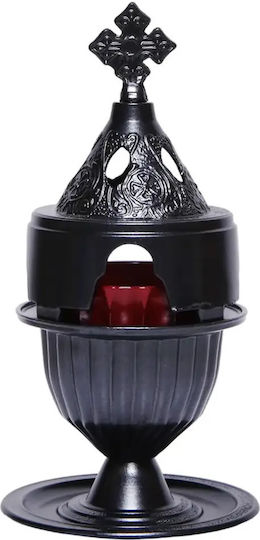 Metallisches Klassisches Vigilölampen Metallisches Glas 1 Stück Grau