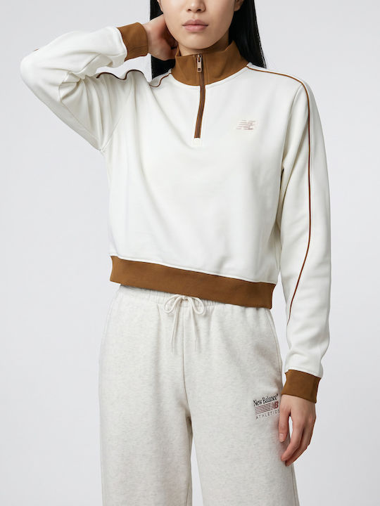 Damen Sweatshirt mit Kapuze Beige