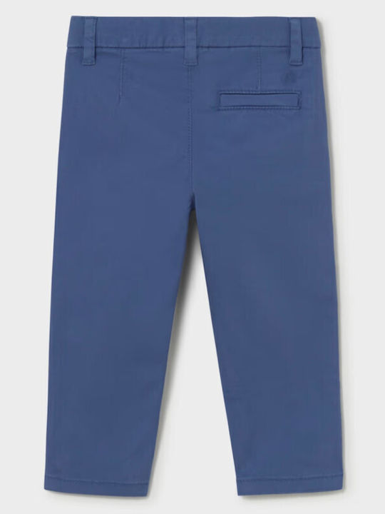 Mayoral Kids Chino Trousers Blue