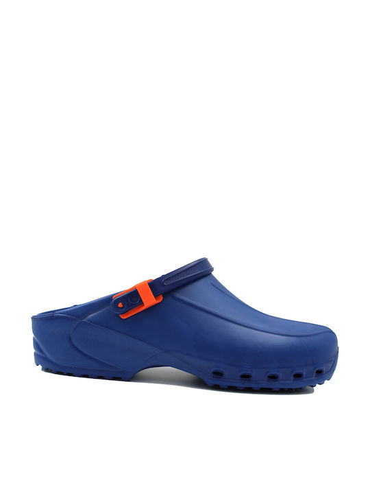 Gima Herren Anatomisch Clogs Blau