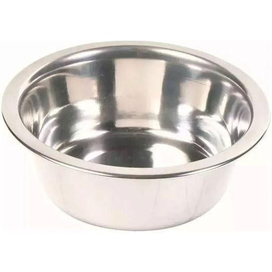 Trixie Bol Inoxidabil pentru Hrană și Apă pentru Câine și Pisică 2 x 750ml 15cm