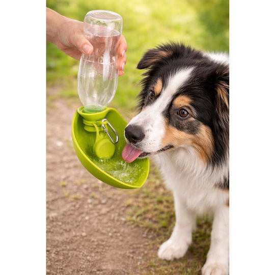 Glee Food And Water Bottle For Dog And Cat Silicone 600ml 20.6x8.3cm