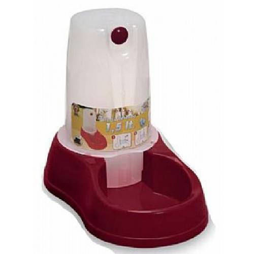 Stefanplast Break Automatic Plastic Bowl with Container Feeder & Waterer for Dog & Cat 3.5lt 38x22.5x30cm