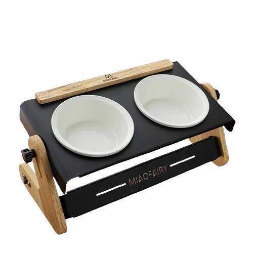 Denik Pets Керамична Купа За Храна И Вода За Куче И Котка 2 Места 41.5x20x15.5см