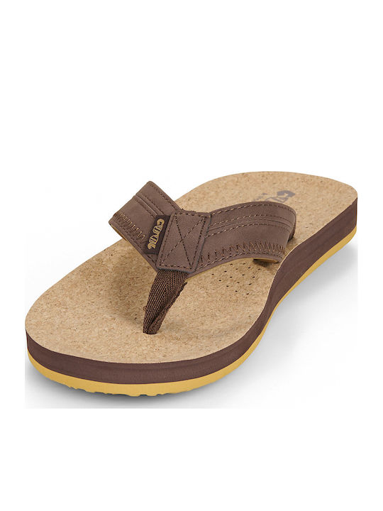 Cloud 2 Herren-Badesandalen Braune