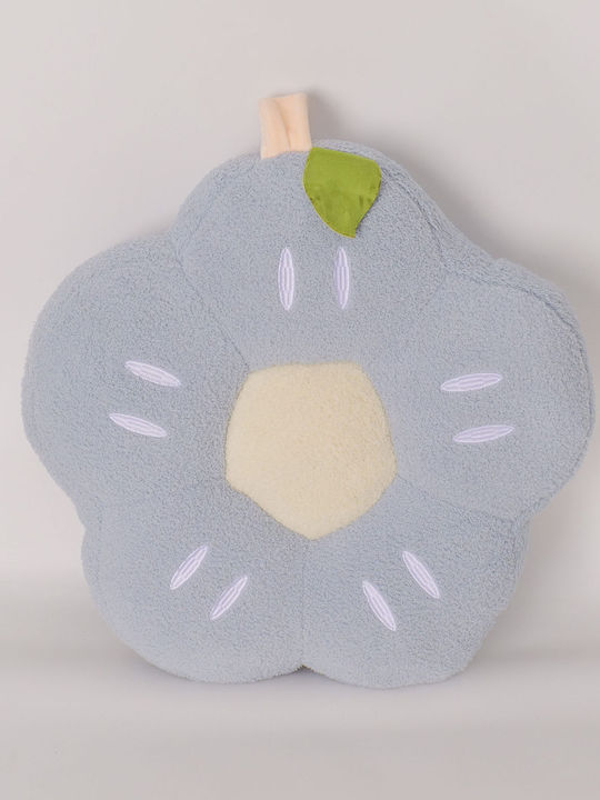 Kids Decorative Blue Pillow