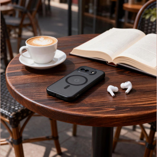 Tech-Protect Magmat Back Cover Silicon Plastic Negru (Google Pixel 10A Tech-Protect)