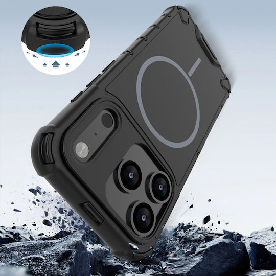 Defender 2in1 Mag Калъф iPhone 16 Pro 6 3" Черен