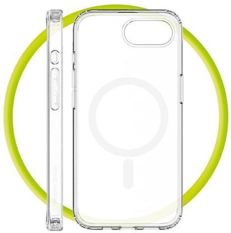 Mobile Origin Silicone Back Cover 1.5mm Transparent (iPhone 17e / 16e)