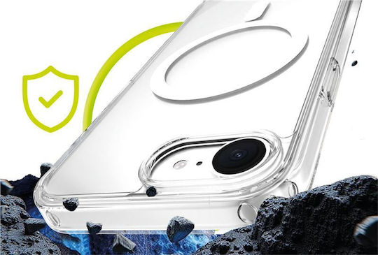 Mobile Origin Silicone Back Cover 1.5mm Transparent (iPhone 17e / 16e)
