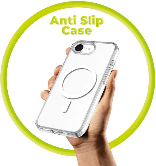 Mobile Origin Silicone Back Cover 1.5mm Transparent (iPhone 17e / 16e)